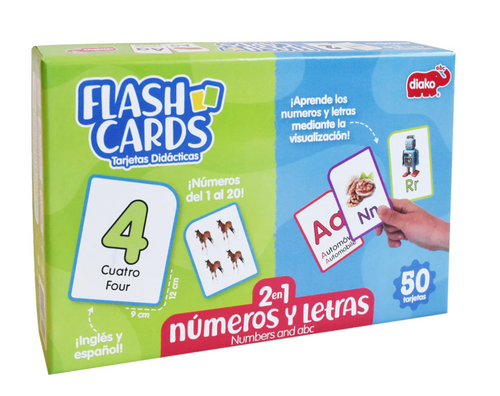 Flash Cards Numeros Y Abc  BRUPA