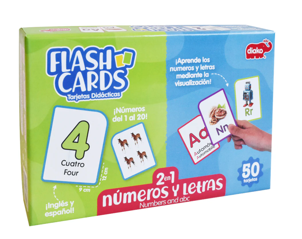 Flash Cards Numeros Y Abc  BRUPA