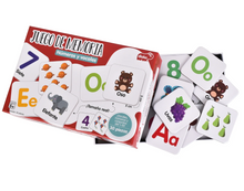 Cargar imagen en el visor de la galería, Juego De Memoria Numeros Y Vocales BRUPA