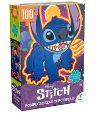 Cargar imagen en el visor de la galería, Rompecabezas Disney Stitch con Terciopelo 48 pizs PORFYDYA