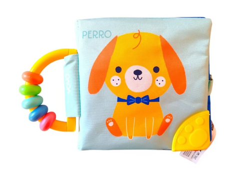 Mi Libro Suave Con Sonaja Y Mordedera: Perro BRUPA