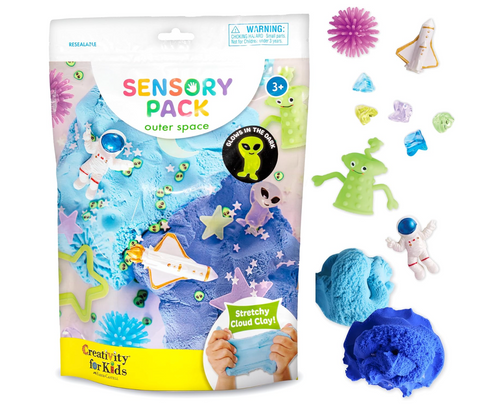 Paquete sensorial de Creatividad para niños PORFYDYA