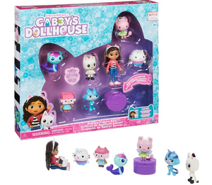 Gabby’s Dollhouse, Set de Regalo con 7 Figuras PORFYDYA