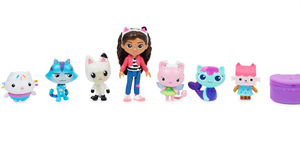 Gabby’s Dollhouse, Set de Regalo con 7 Figuras PORFYDYA