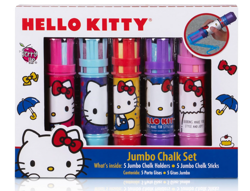 Set de 5 Gises Jumbo con Portagis De 