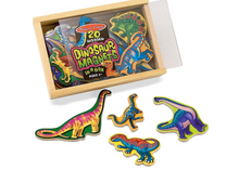 Cargar imagen en el visor de la galería, Melissa &amp; Doug Set de 20 Imanes de Dinosaurios en Caja