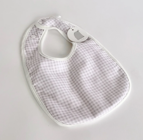 Babero blush pink Squares