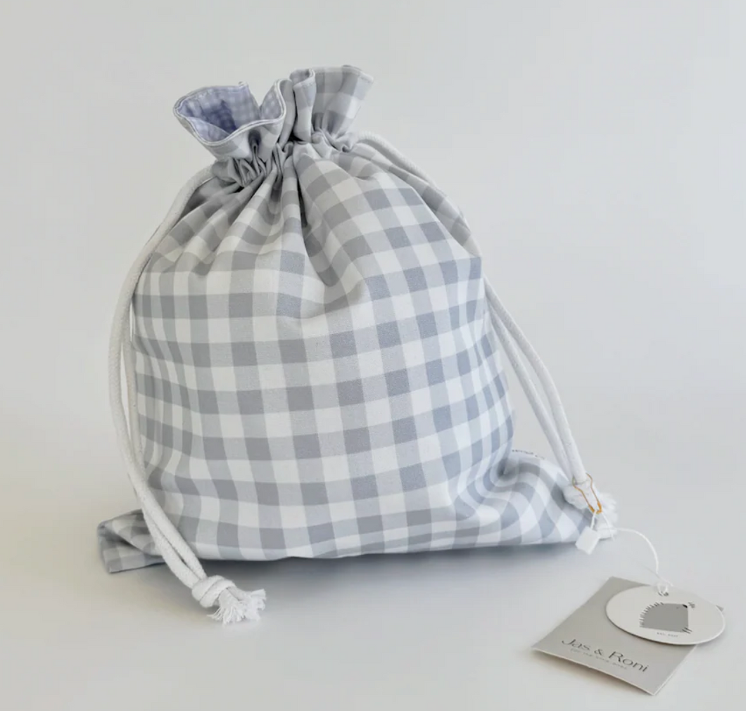 Bolsita Jas&Roni blue squares