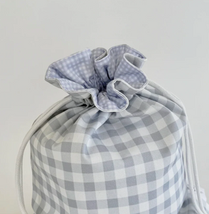 Bolsita Jas&Roni blue squares
