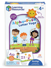 Cargar imagen en el visor de la galería, Learning Resources - Letra Alfa-Pose, Yoga para niños PORFYDYA