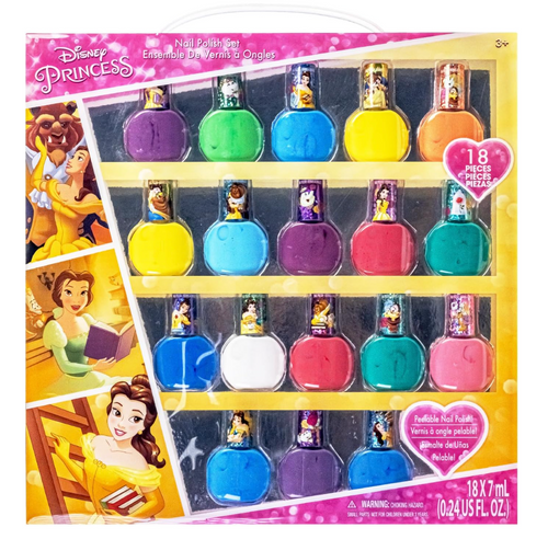 Esmalte Princesas  18 piezas base de agua PORFYDYA