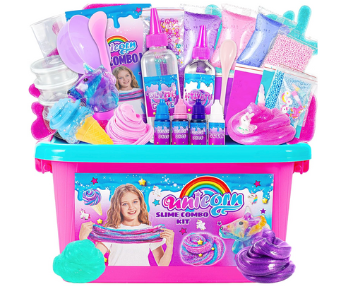 Mini kit de slime de unicornio PORFYDYA