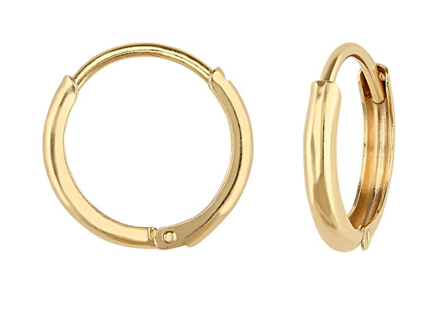 Arracada Med Lisa Oro10k ENTRE JOYAS