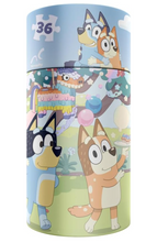 Cargar imagen en el visor de la galería, Rompecabezas Infantil  Bluey 60 Piezas, Cilindro PORFYDYA