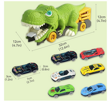 Cargar imagen en el visor de la galería, Coches de Juguete de Dinosaurios para niños,7 En 1 PORFYDYA