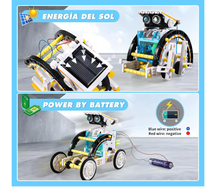 Cargar imagen en el visor de la galería, Kit de Robot Solar 12 en 1 STEM PORFYDYA
