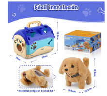 Cargar imagen en el visor de la galería, Perro de Peluche Electrónico Interactivo Que Camina y Ladra con Accesorios PORFYDYA