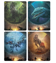 Cargar imagen en el visor de la galería, Jusassic World Novelty, Rompecabezas 4 en 1 PORFYDYA