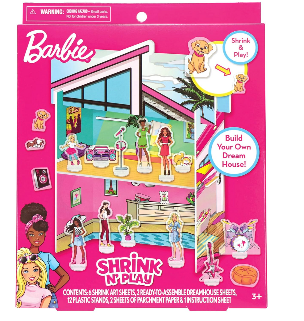 Barbie Dreamhouse Shrinky Dinks PORFYDYA