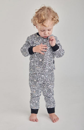 Pijama Set (Long Sleeve) - Doodle Doodle FOSTER APPAREL