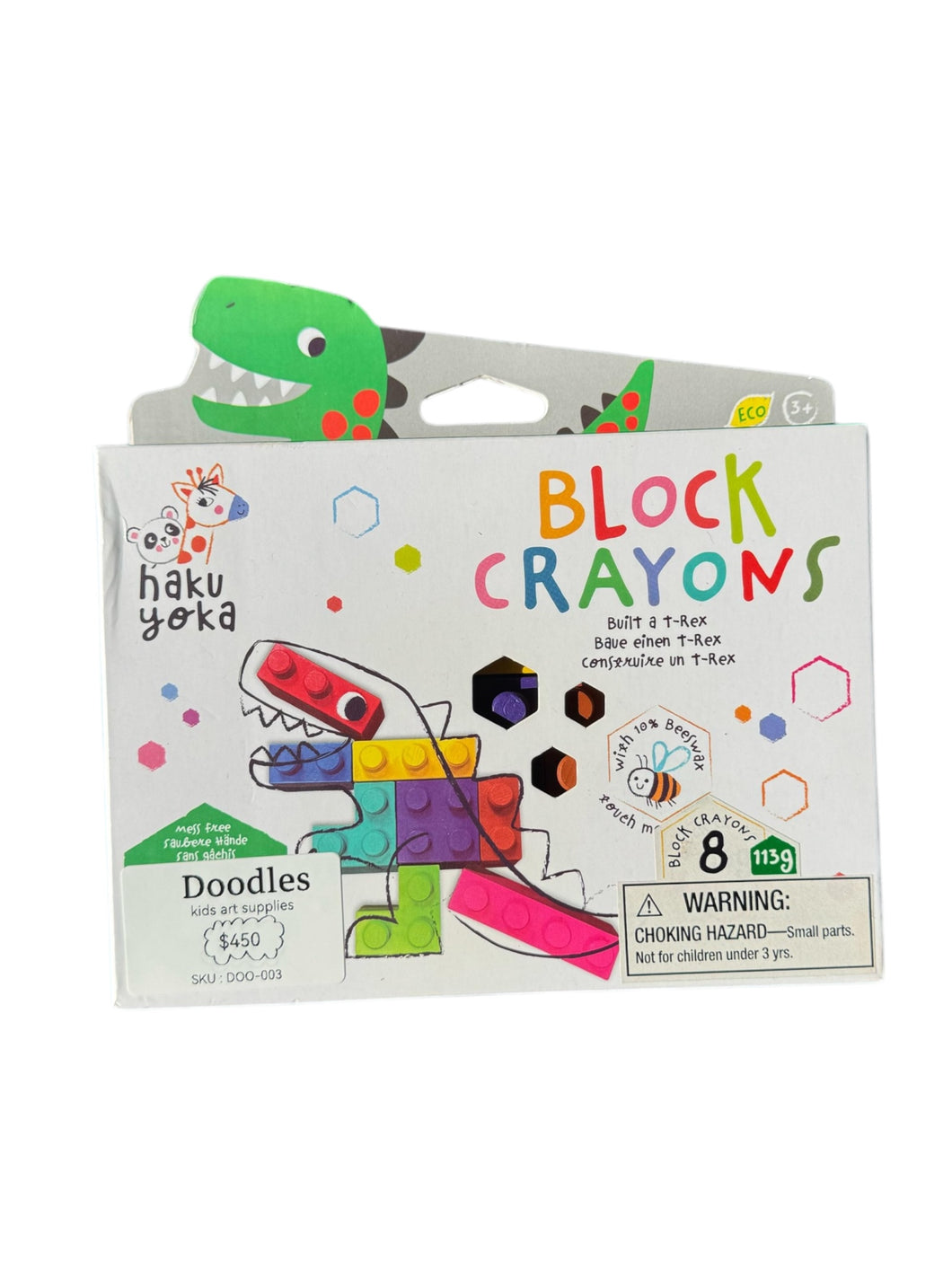 Block crayons DOODLES