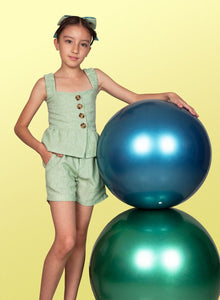 Conjunto Summer Fresh (color verde) PINK TALES