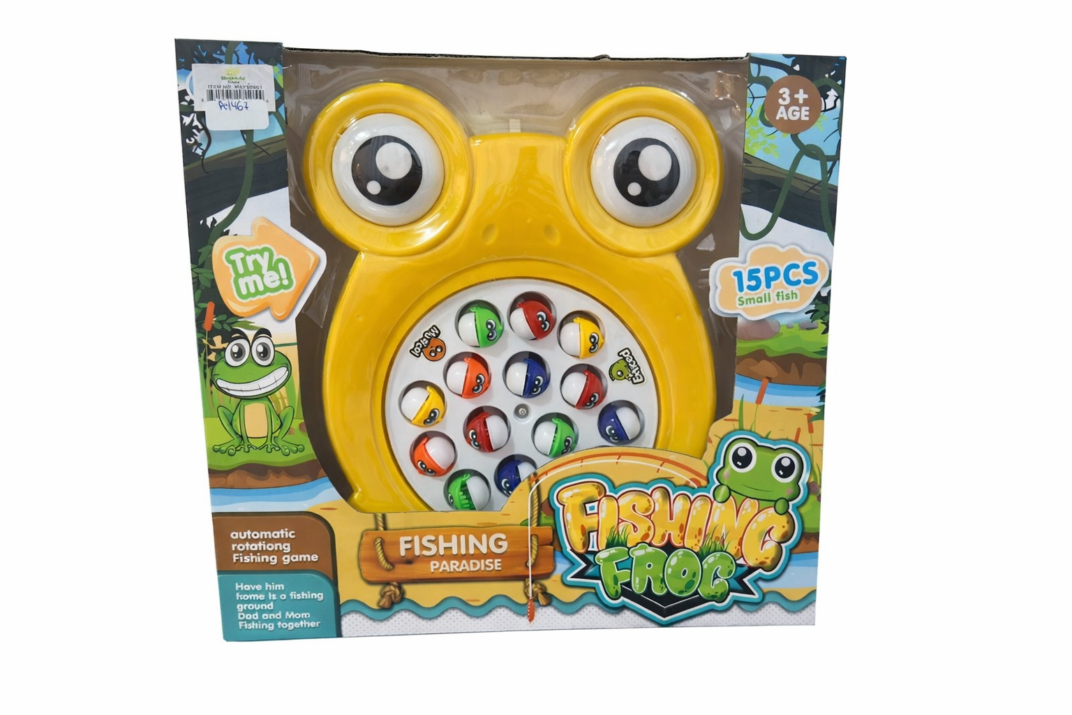 Juego de Pesca ranas