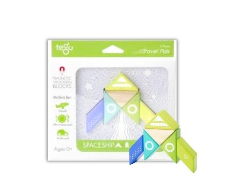 Travel Pals- Cohete Azul Y Verde