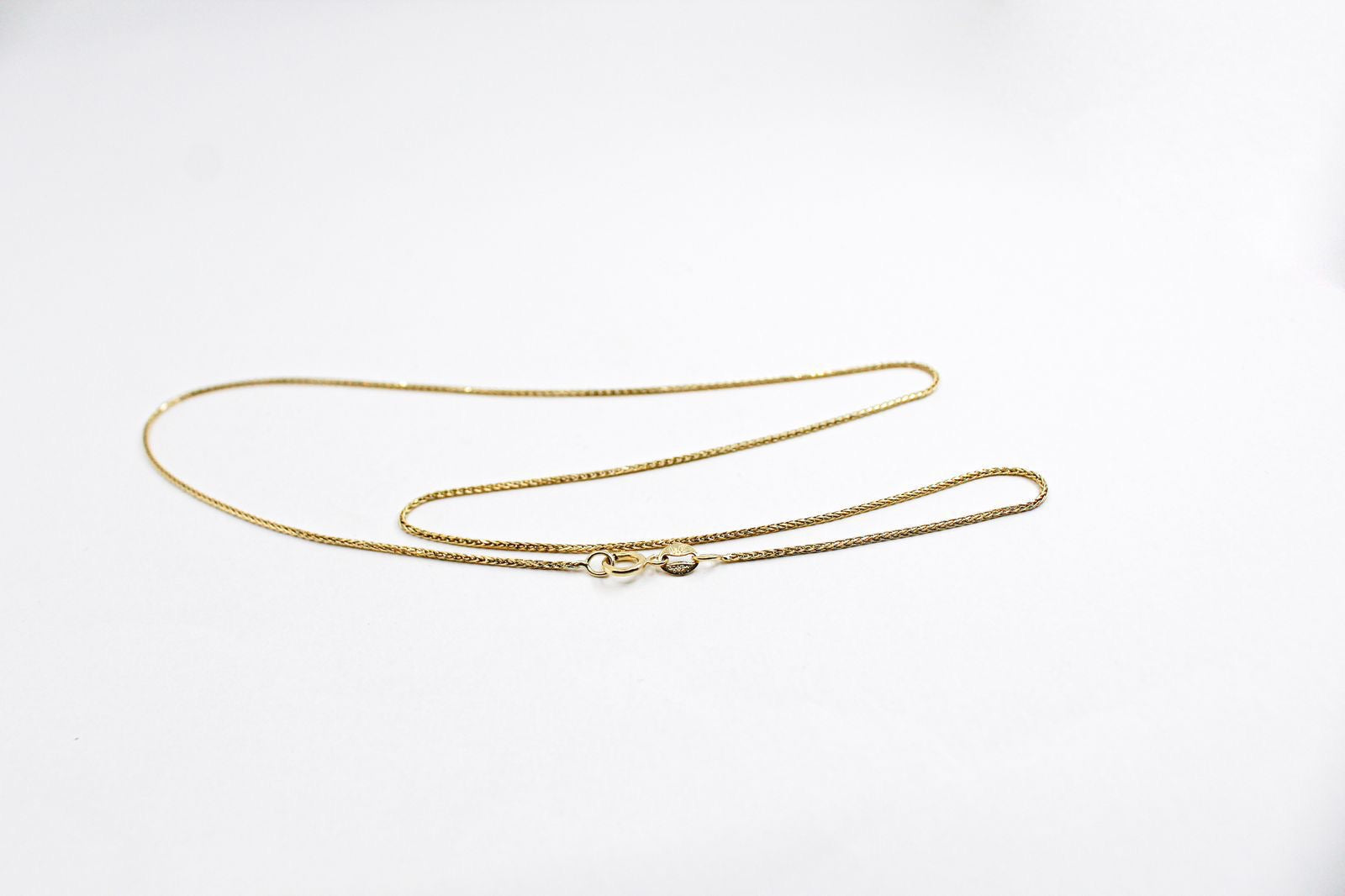 Cadena Barbada 45 cm oro 10K ENTRE JOYAS