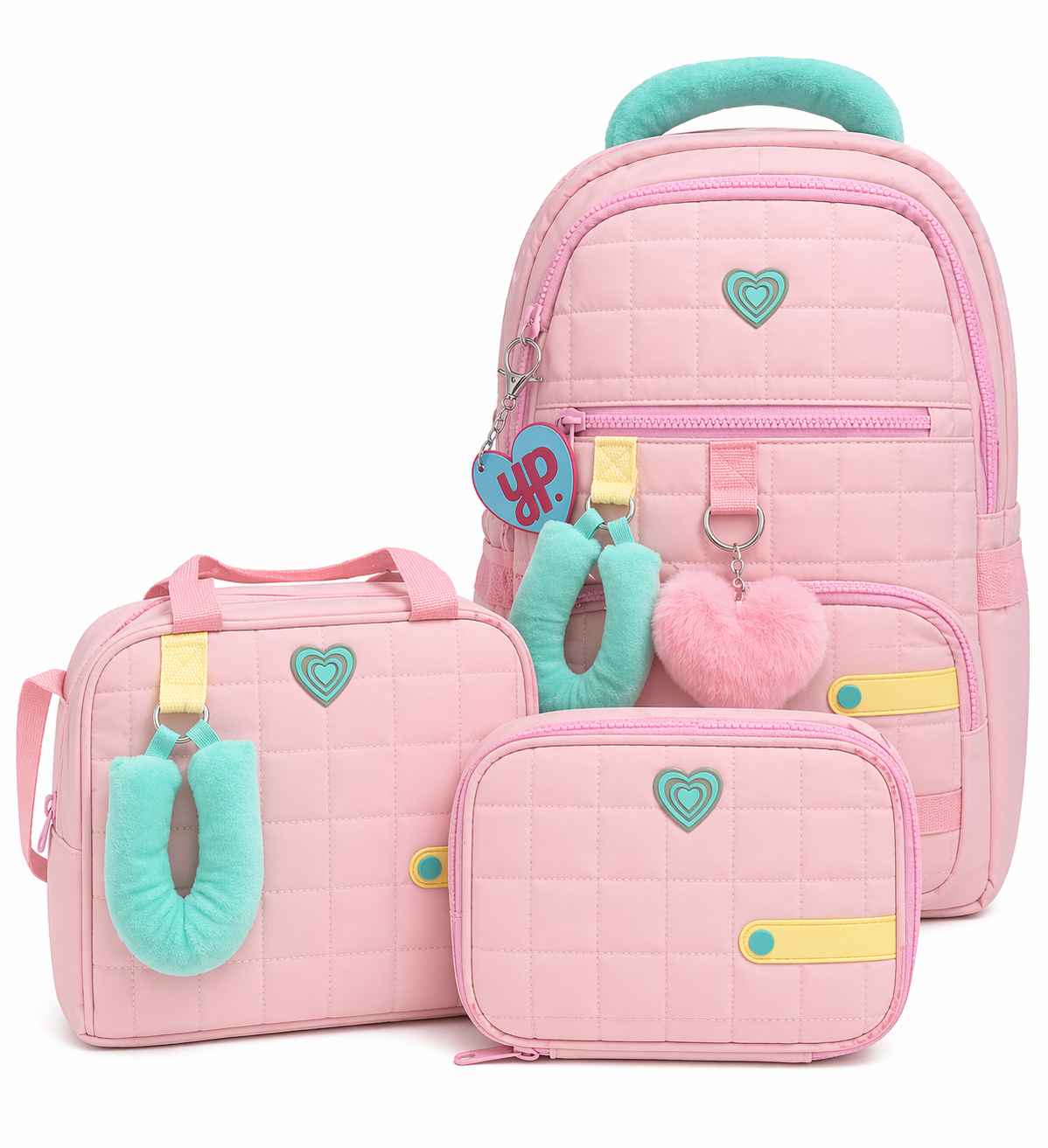 Kit mochila, lapicera y lonchera
