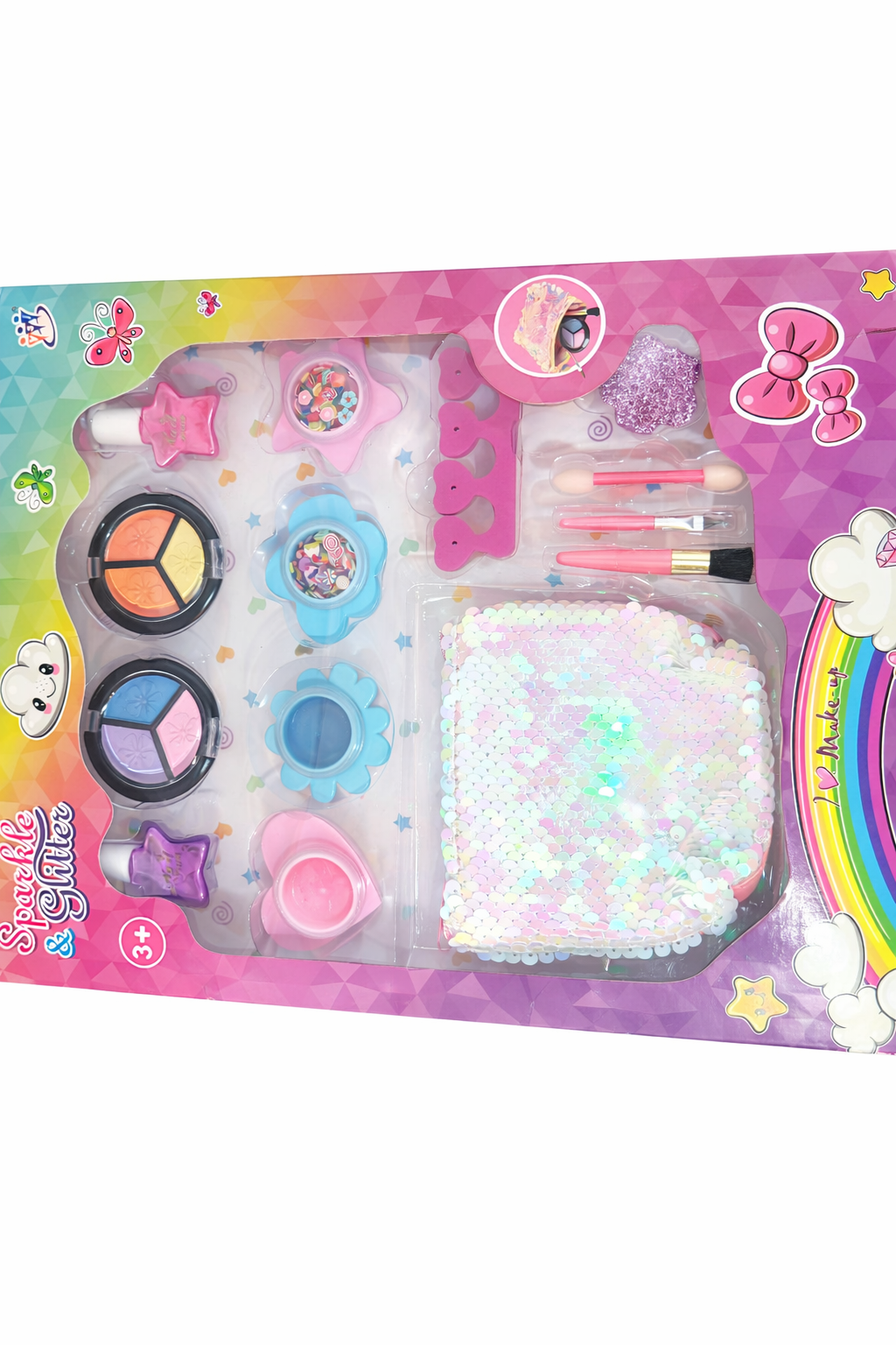 Set maquillaje Sparkle y Glitter