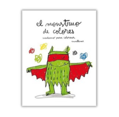El monstruo de colores- Cuaderno para colorear