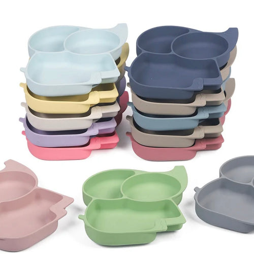 Plato Silicón Elefante BabyT