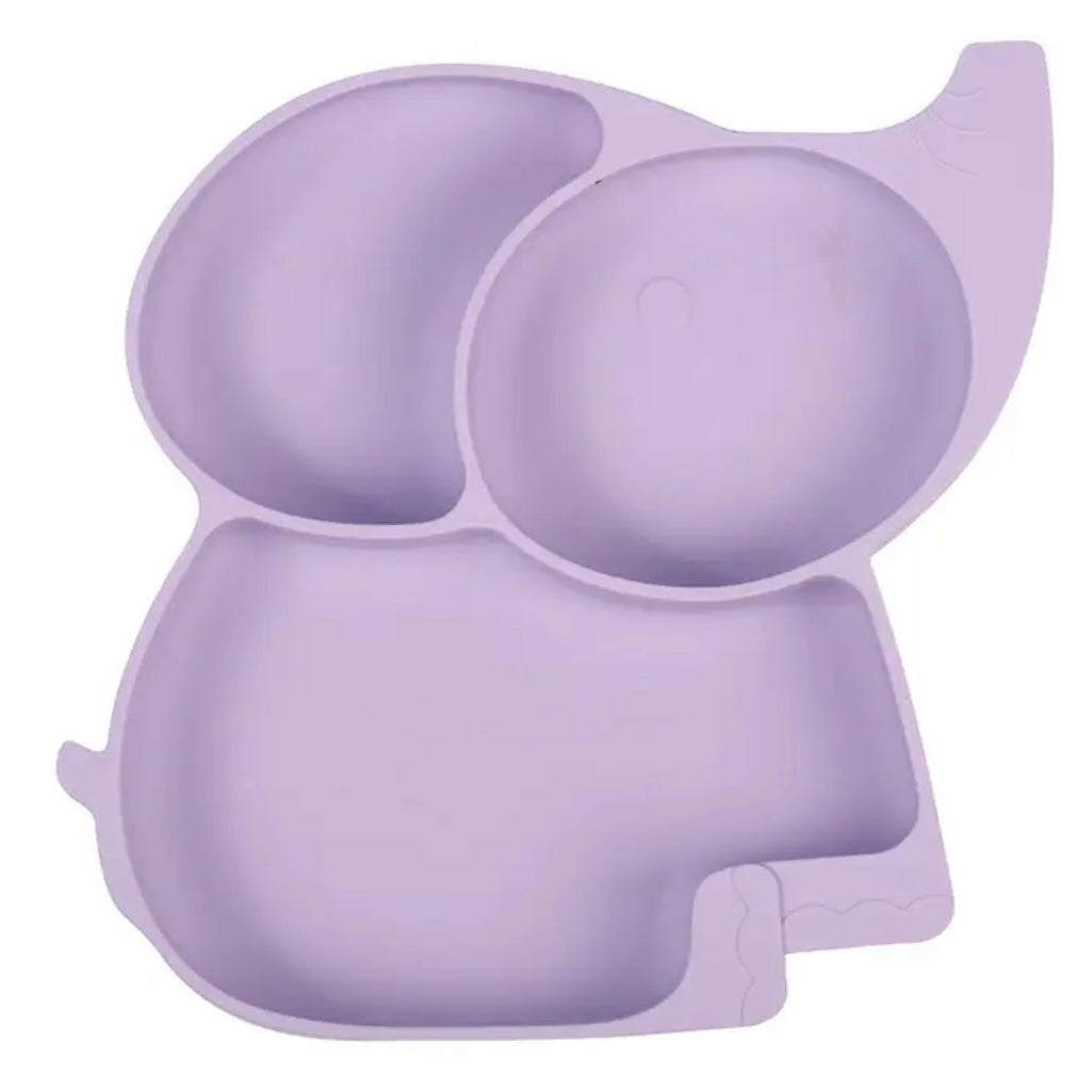 Plato Silicón Elefante BabyT