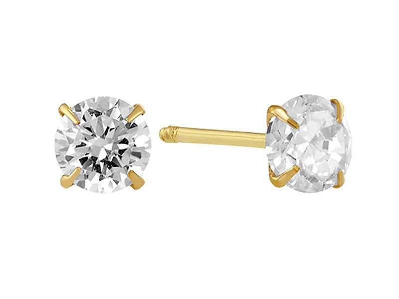 Broquel mini zirconia 10k