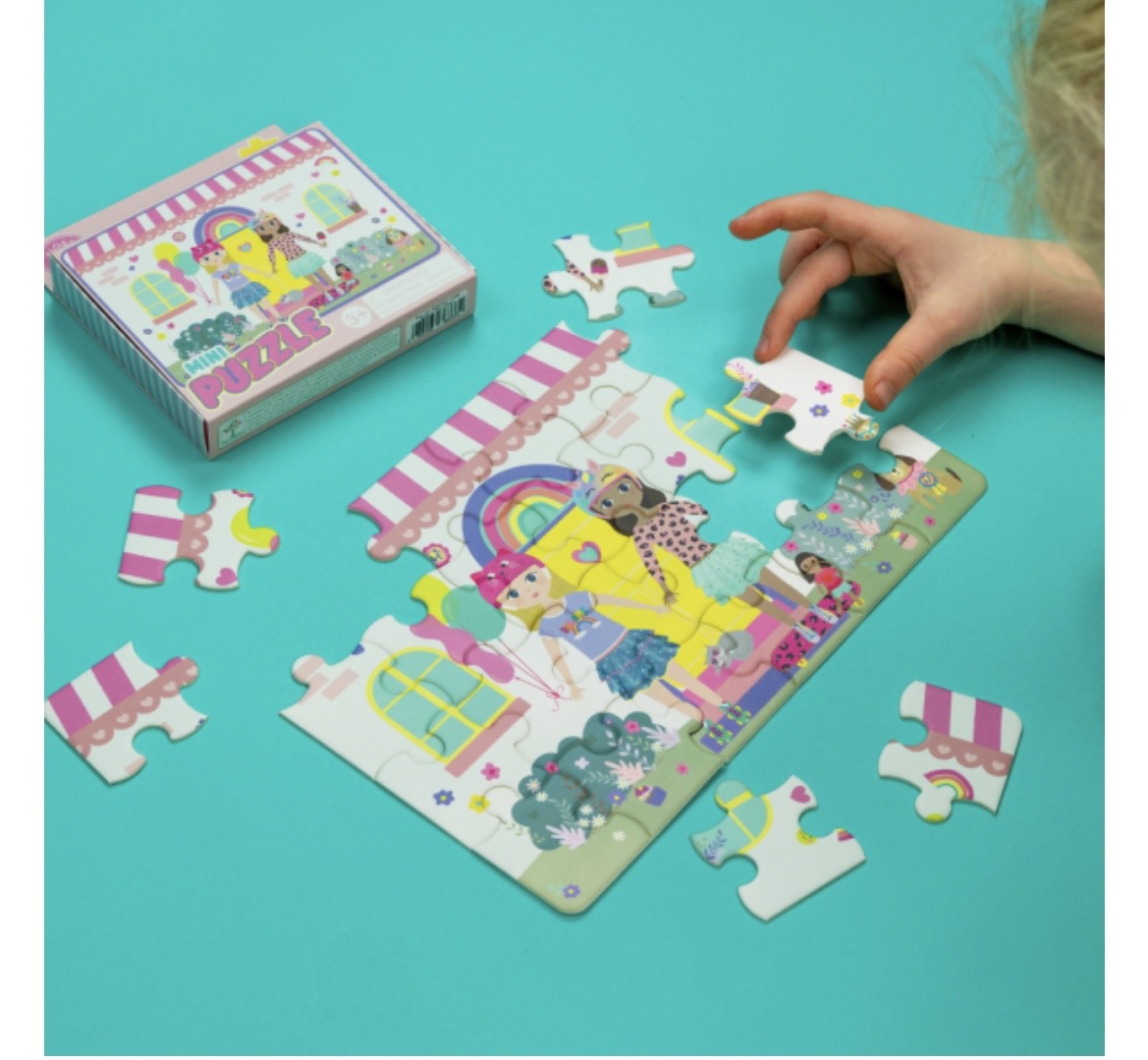 Mini Rompecabezas 24pz- Mejores Amigas