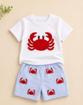 Conjunto niño cangrejos