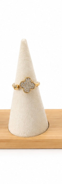 Anillo Doble Van Cleef oro 10k ENTRE JOYAS