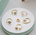 Anillo Doble Van Cleef oro 10k ENTRE JOYAS