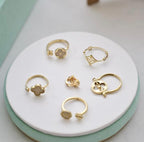 Anillo Doble Van Cleef oro 10k ENTRE JOYAS