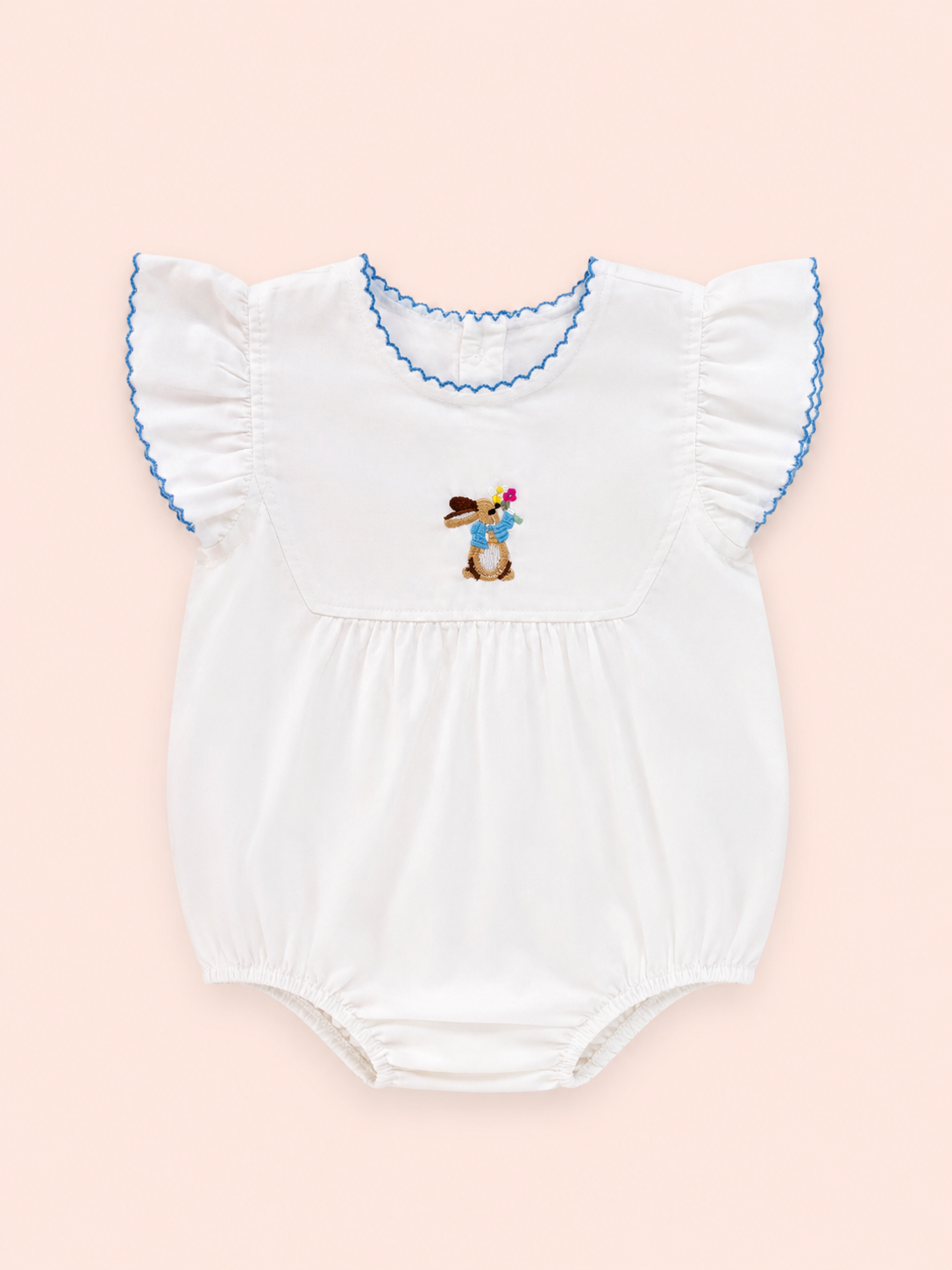 Pelele niña Conejo Bordado PETITNENE