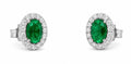Arete Esmeralda Oval .925 COLECCION MOND