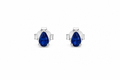 Arete Gota Zafiro .925 COLECCION MOND