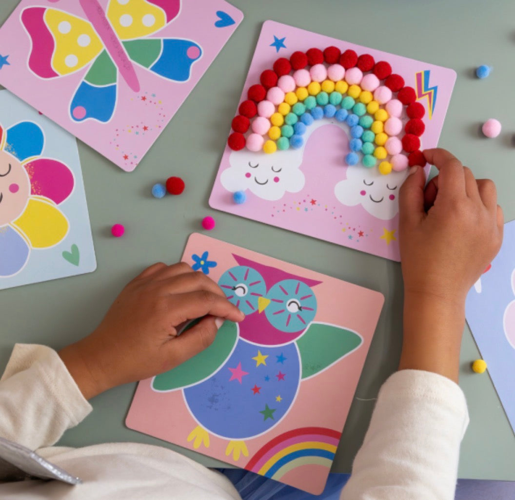 Arte con pompones