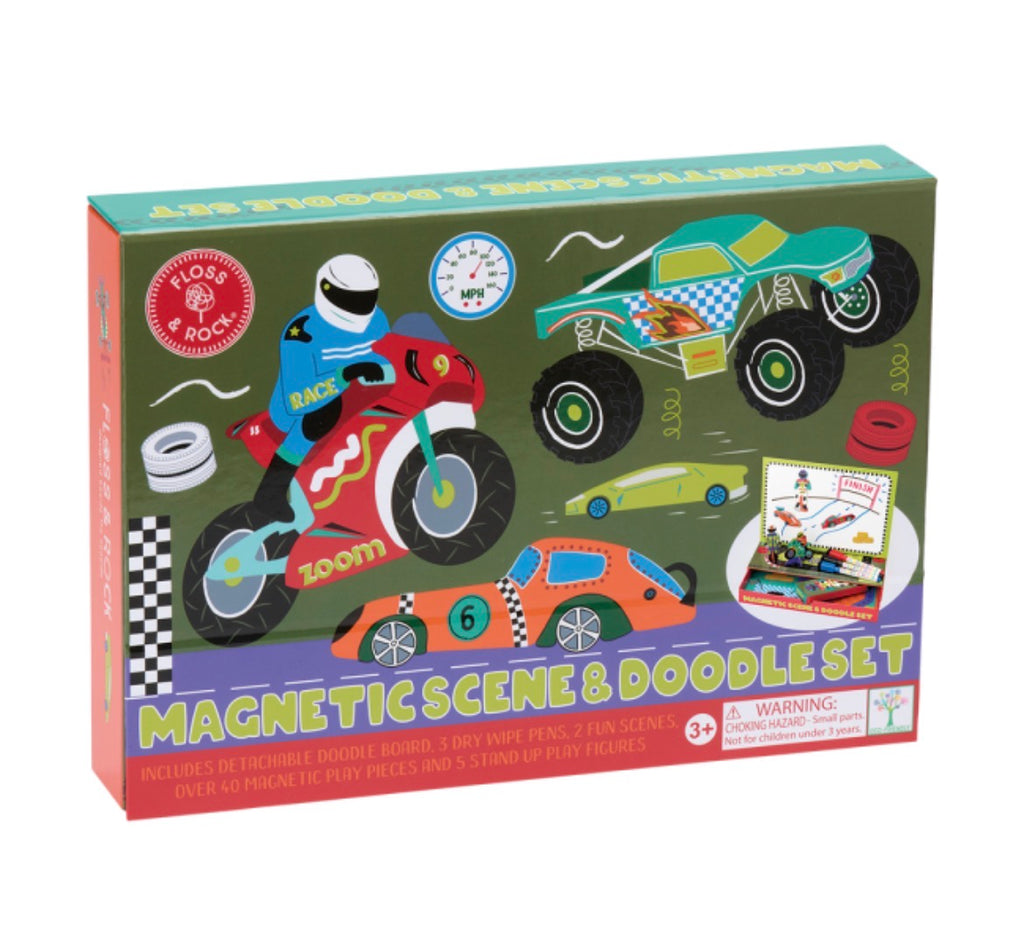 Escena Magnetica y juego de Garabatos- Hada Arcoiris