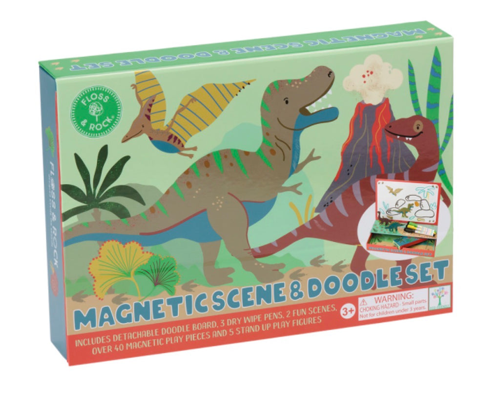 Escena Magnetica y juego de Garabatos- Hada Arcoiris