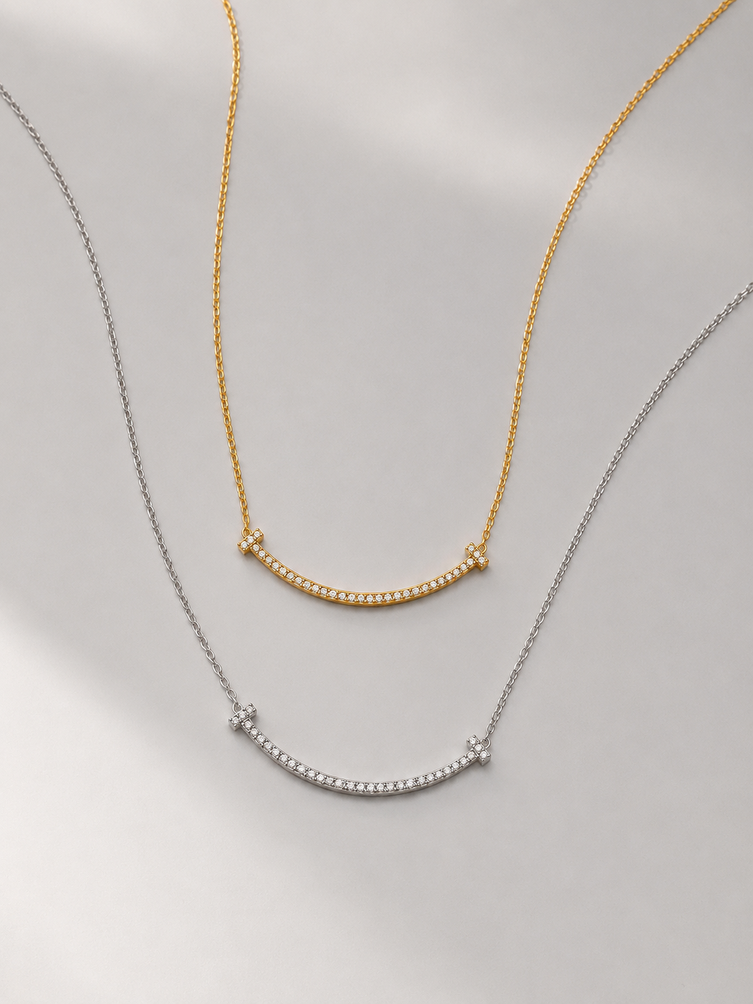 Collar Smile con Cz BENDITA PIEDRA