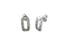 Cargar imagen en el visor de la galería, Aretes Love Plata