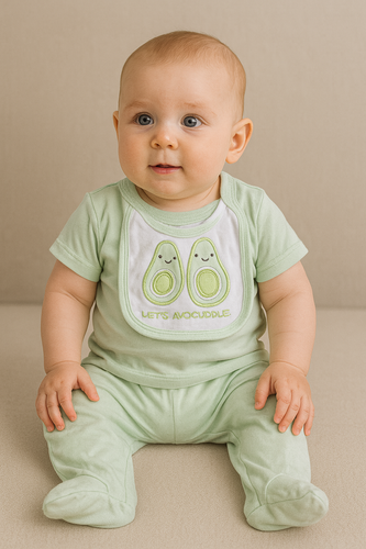 Set  Agucatitos con Babero  CHIKY NYNO