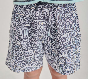 Swimwear Shorts - Doodle Doodle